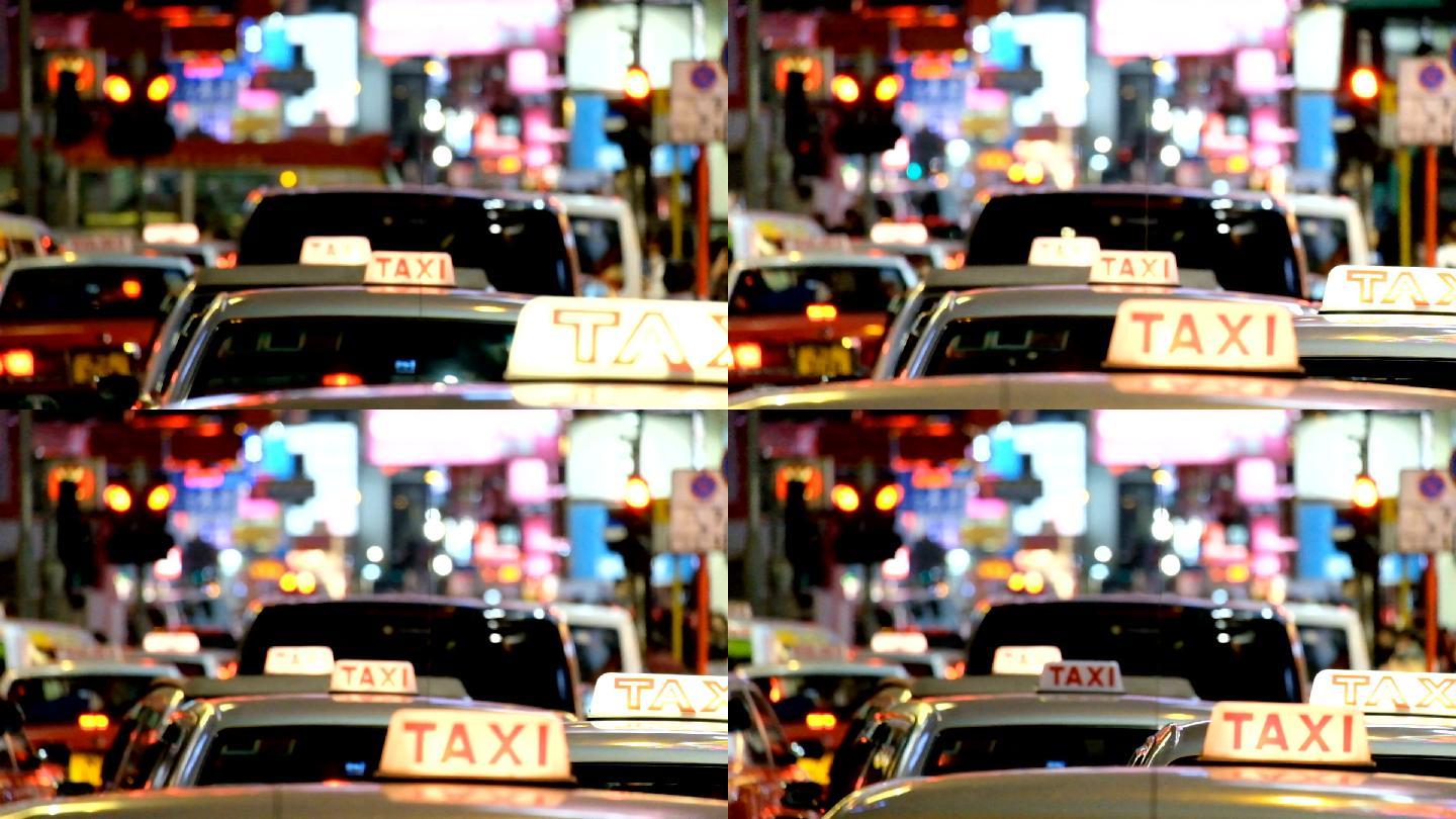 具有博凯背景的亚洲出租车排队服务