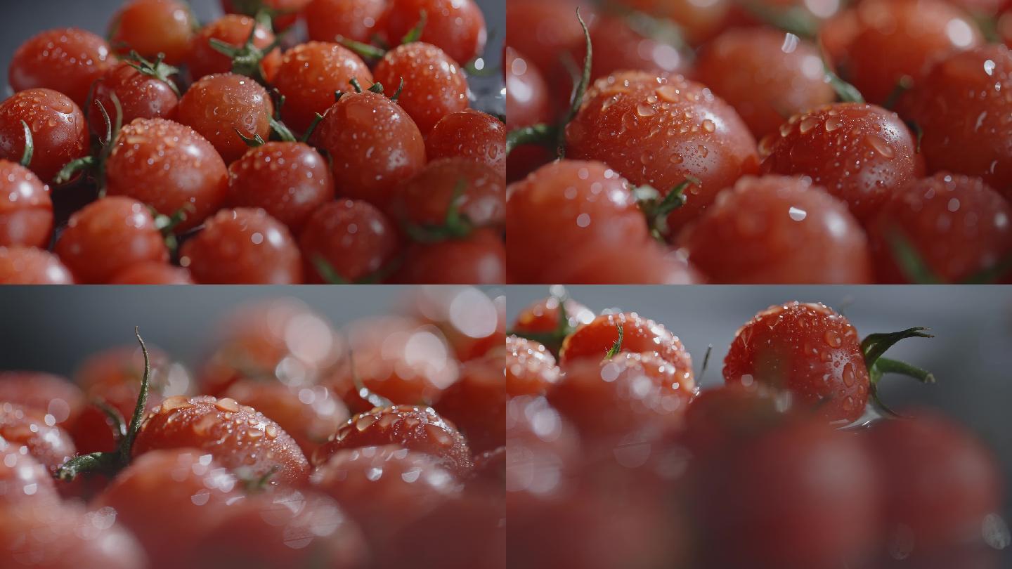 【4K原创】食材番茄西红柿小番茄