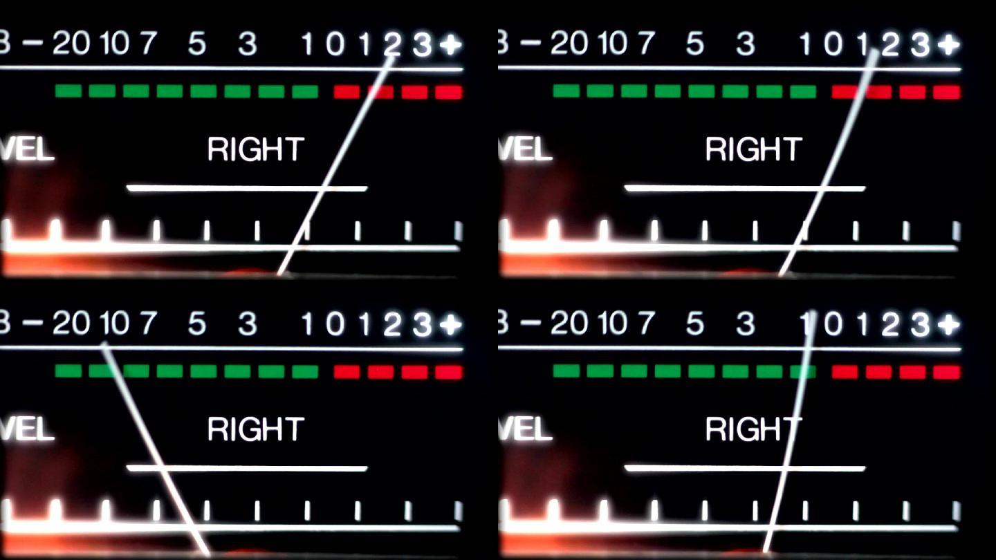 VU仪表音频模拟右声道