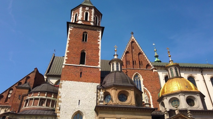 波兰克拉科夫古城欧式建筑礼堂