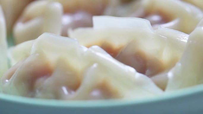 一盘中国美食蒸饺