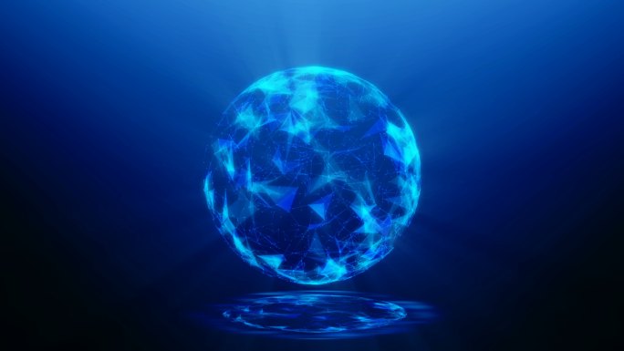 抽象球体科技地球