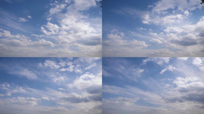 蓝天白云延时（50帧每秒）