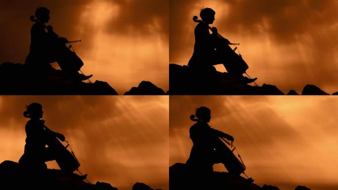 HD CRANE：日落大提琴