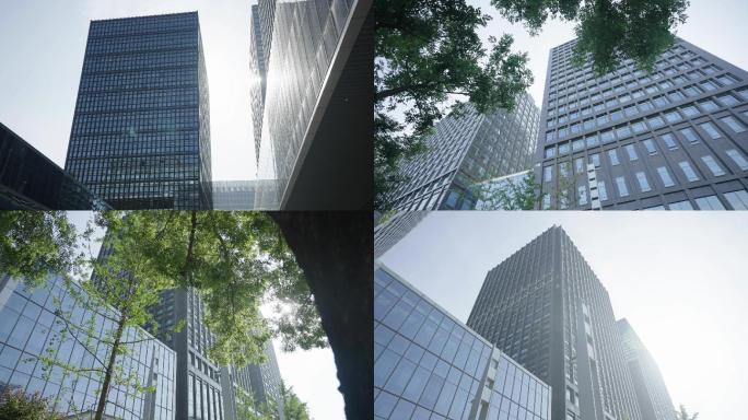【原创4K】北京金融街写字楼大厦