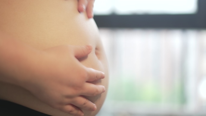 4k孕妇怀孕大肚子