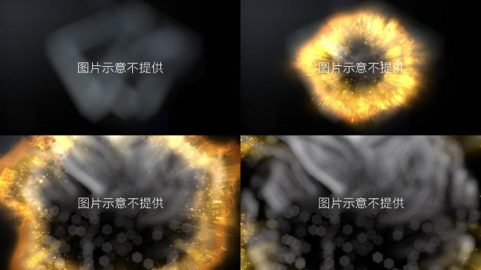粒子转场AE模板（含视频）