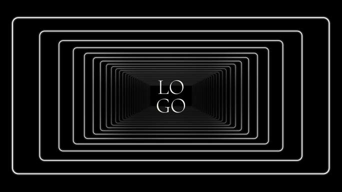 J-LOGO空间穿梭背景视频