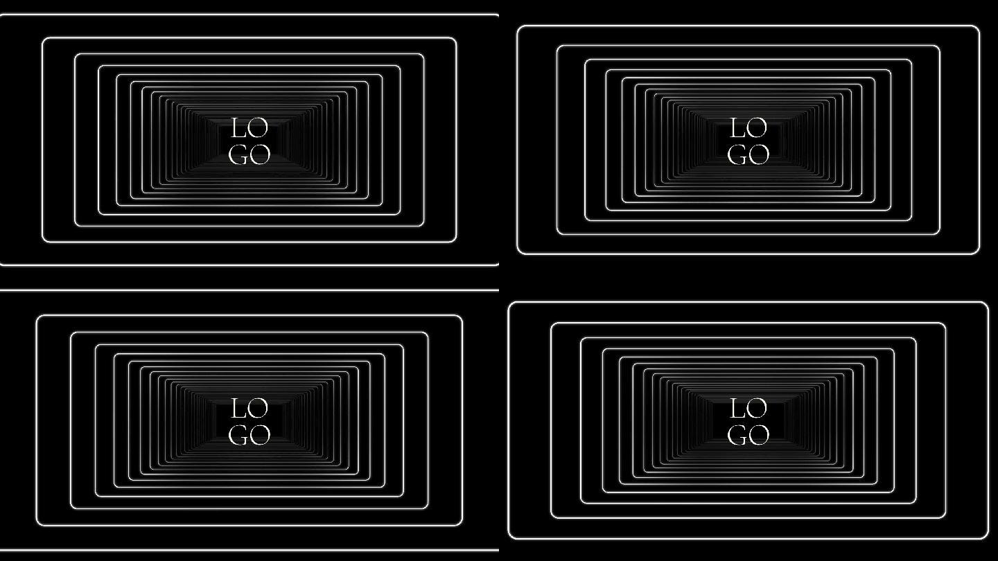 J-LOGO空间穿梭背景视频