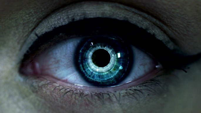 科幻眼人工智能未来世界
