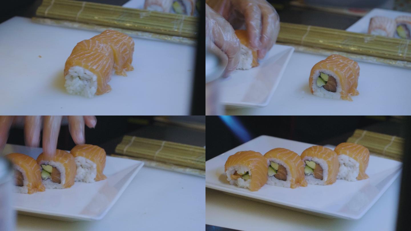手工寿司日本料理生鱼片