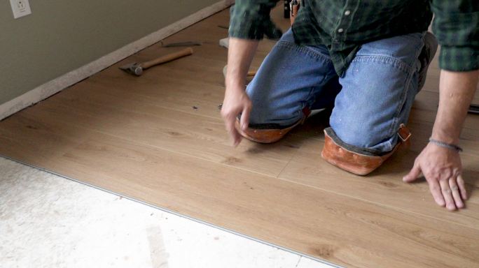 安装木质乙烯地板安装地板