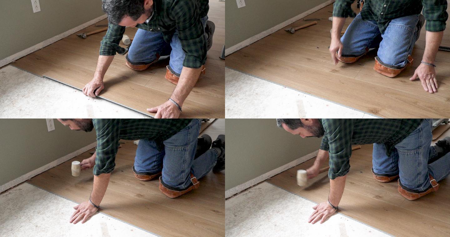 安装木质乙烯地板安装地板