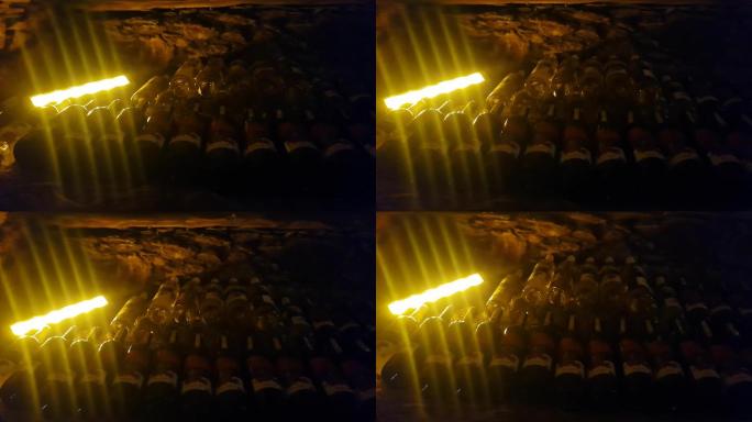 4k视频酒窖酒瓶酒庄
