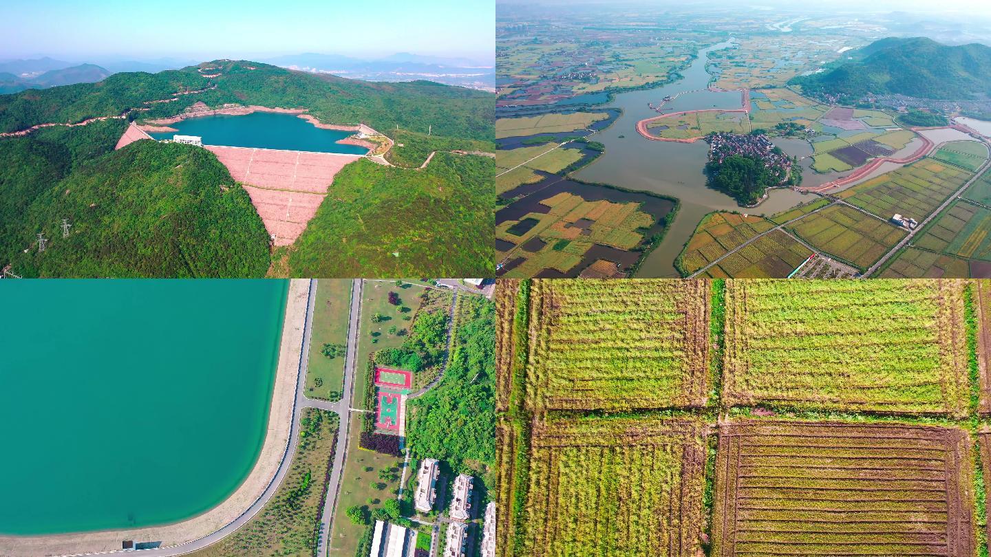 芜湖响水涧水电蓄能发电站航拍视频素材