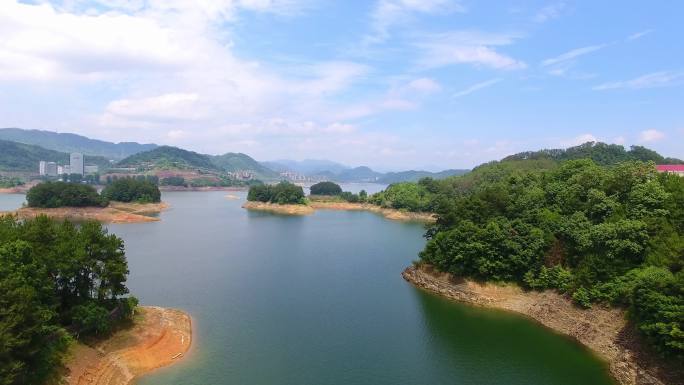 杭州千岛湖鸟瞰图（千岛湖）