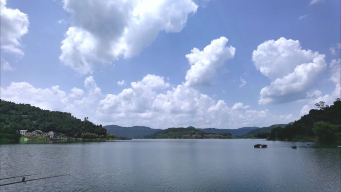 升钟湖夏日 延时摄影