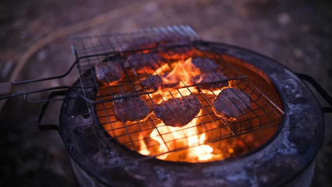 户外烧烤架烤肉碳火