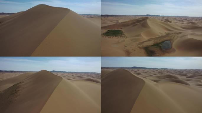 阿拉善亚玛雷克沙漠自然景色