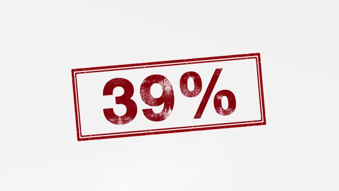 百分比39%