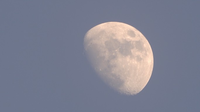 月球月球特写长焦