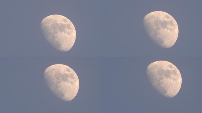 月球月球特写长焦