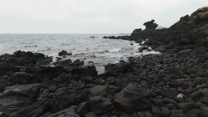 龙堆（龙岩）海边的石头