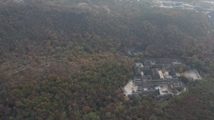 南京栖霞寺秋景