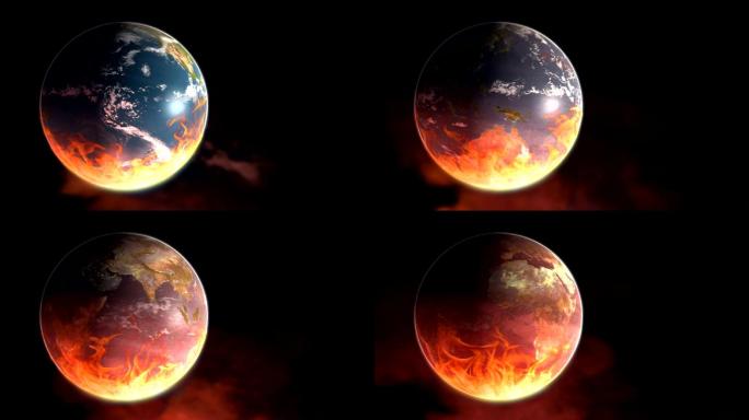 燃烧的地球-全球变暖