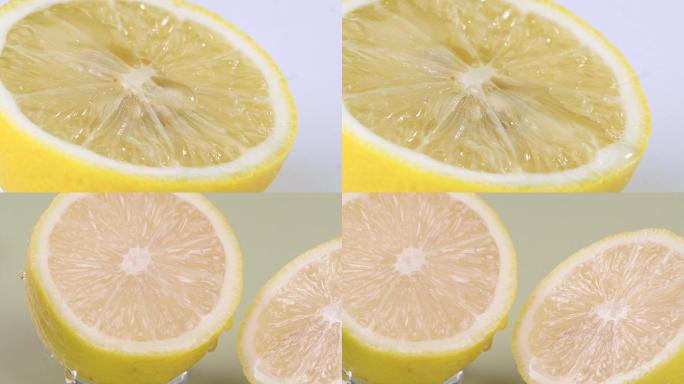 新鲜柠檬 柠檬切片入水 维生素C