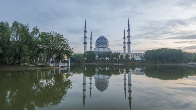 清真寺时间推移国外寺庙