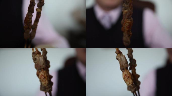 【镜头合集】羊肉串烤肉串烤串烧烤