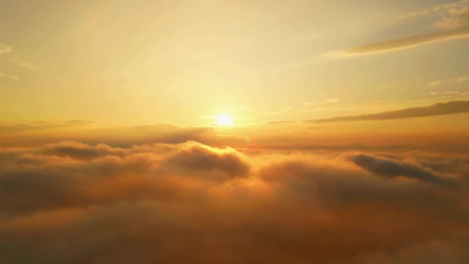 穿云 天空 夕阳 云层 落日 乌云