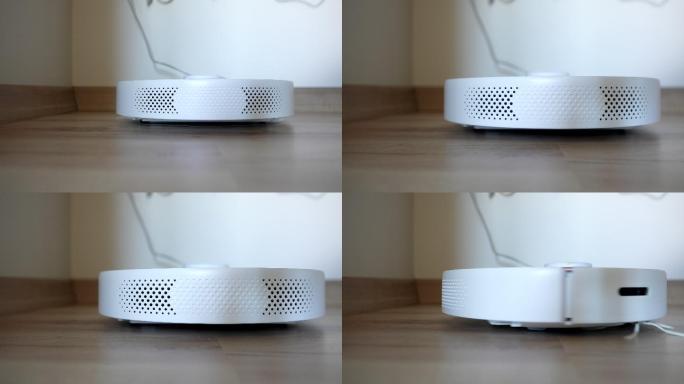 机器人吸尘器开始用声音清洁