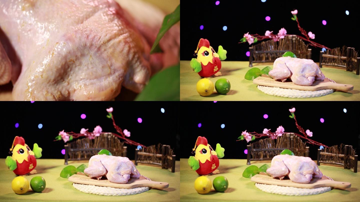 【镜头合集】整鸡白条鸡肉鸡  (5)