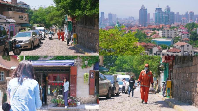 青岛人文风光旅游4K