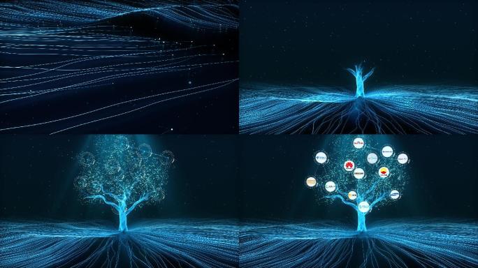 【原创】光线粒子汇聚科技树
