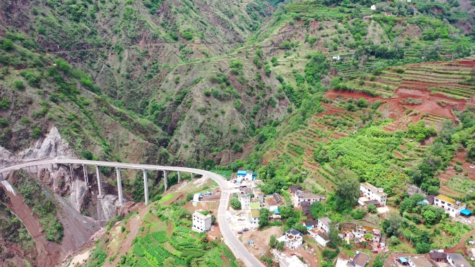 B269 青山 金塘 仁和村 桥 风景