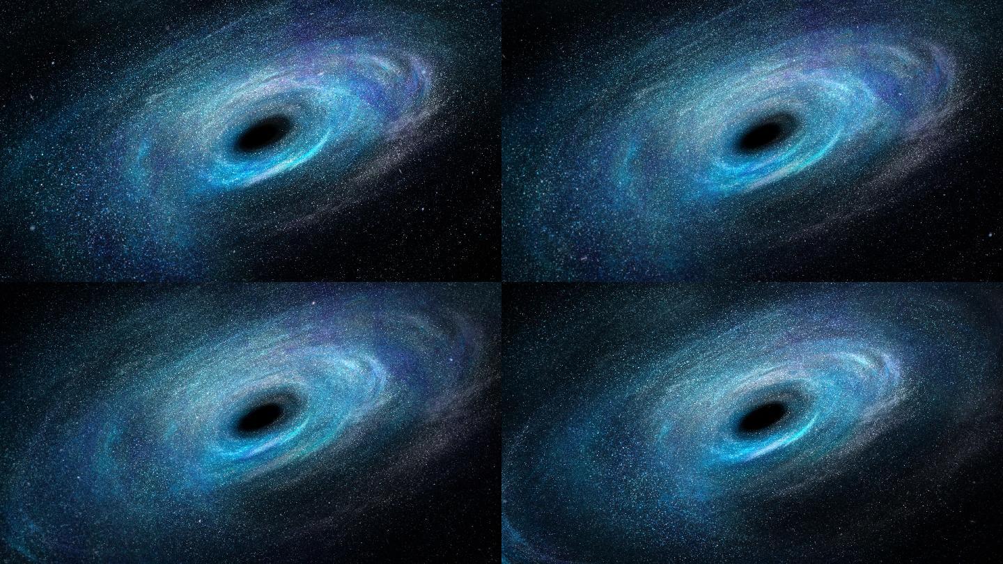 宇宙黑洞无限循环穿梭