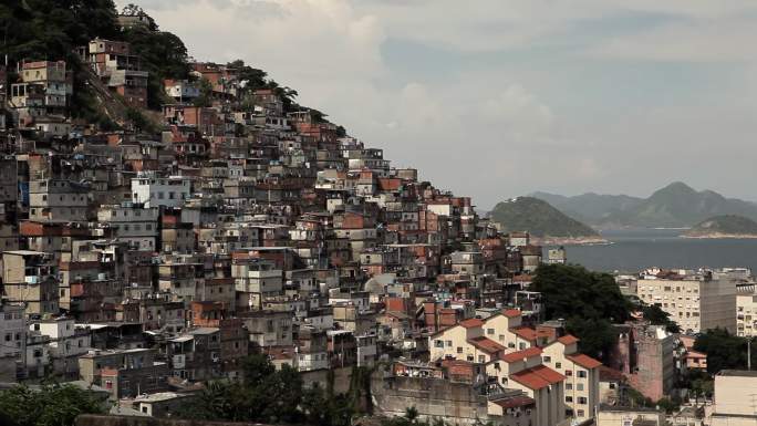 巴西里约贫民窟/环路-4K
