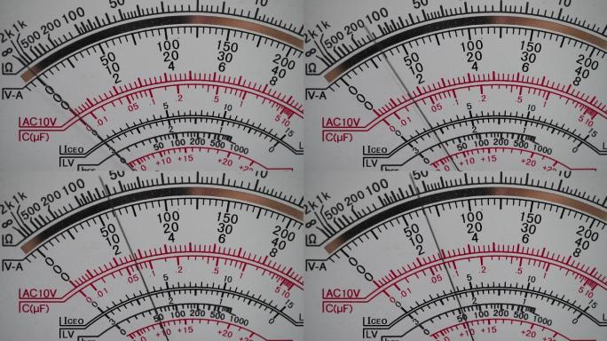 万用表刻度刻度标尺仪表盘
