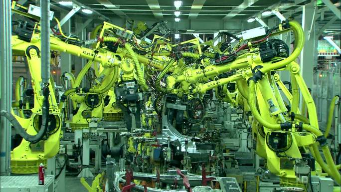 焊接机器人机械臂汽车生产