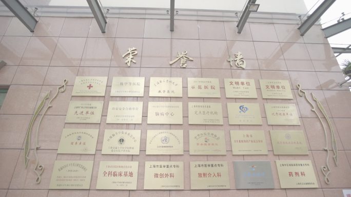 上海瑞金医院-荣誉墙特写2
