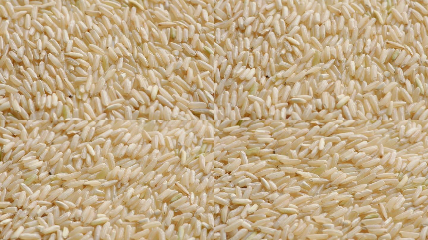 谷物白米背景，特写