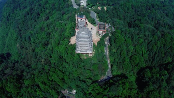 重庆 铜梁 计都寺 巴岳山 城市远景