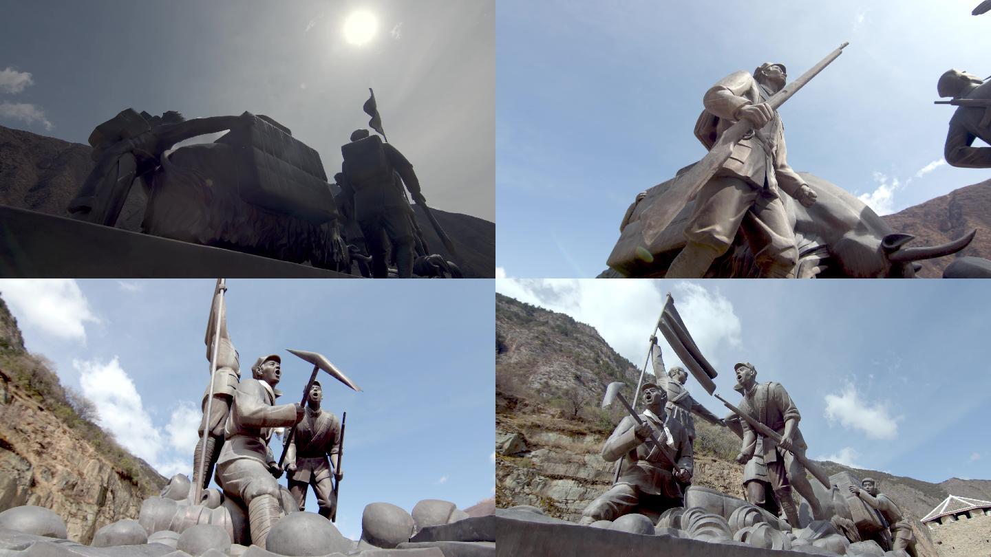 西藏甘孜革命烈士雕像