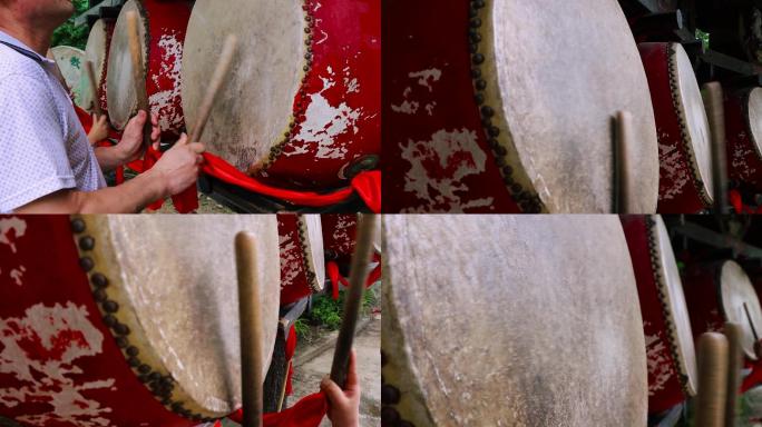 中国传统文化-打鼓-敲鼓-风俗