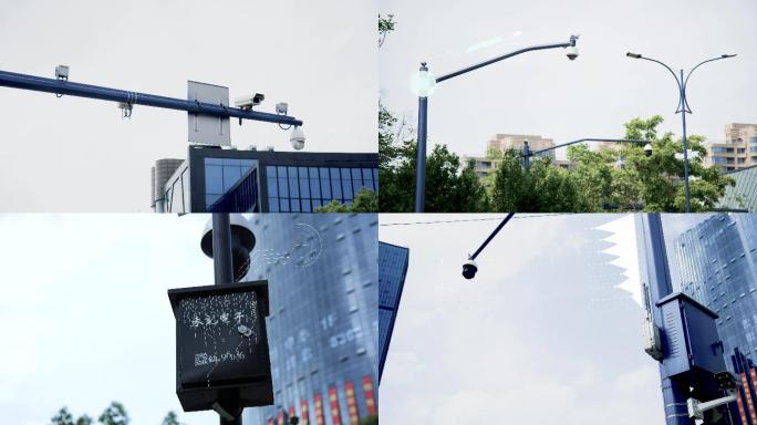 科技监控，城市天眼，交通摄像头，违章拍照
