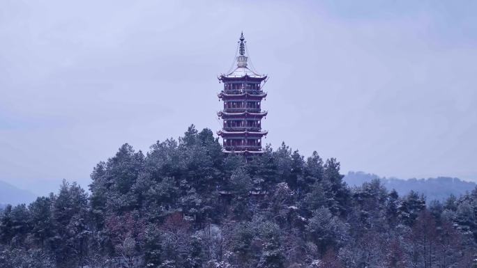 4k遵义雪景长焦，压缩感爆棚