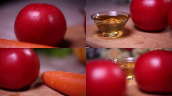 【镜头合集】西红柿番茄榨汁番茄汁蔬果汁